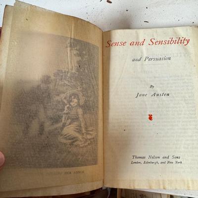 Book Sets for Dickens, Jane Austen, and Everyman's Library (D-TF)
