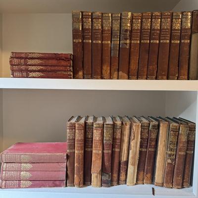 Book Sets for Dickens, Jane Austen, and Everyman's Library (D-TF)