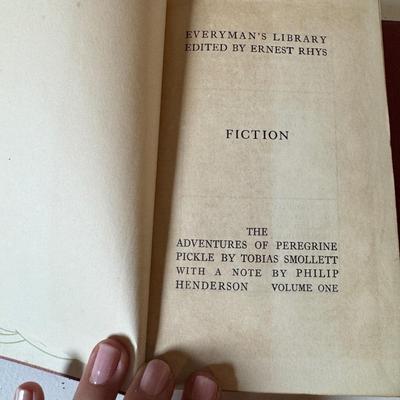 Book Sets for Dickens, Jane Austen, and Everyman's Library (D-TF)