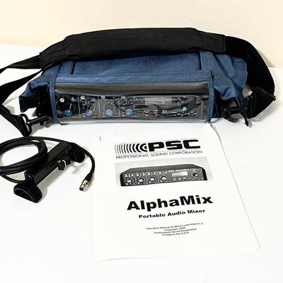 PSC ~ Alpha Mix ~ Portable Audio Mixer
