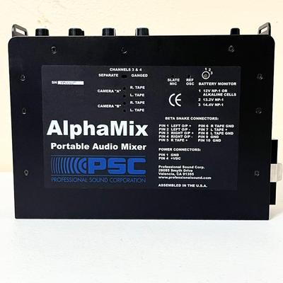 PSC ~ Alpha Mix ~ Portable Audio Mixer