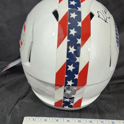 Randall Cobb Signed Green Bay Packers Full Size White Stars & Stripes NFL Authentic Helmet