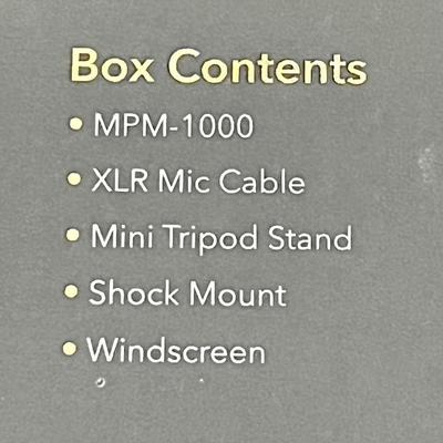 MARANTZ ~ MPM 1000 ~ 18mm Condenser Microphone
