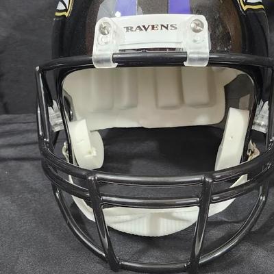 Jamal Lewis Ravens Signed Full Size Speed Replica Helmet Schwartz AUTH
