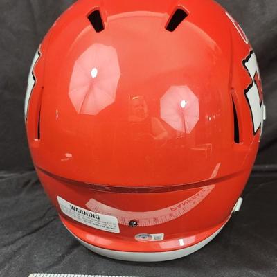 Clyde Edwards-Helaire Autographed Proline (Authentic) Kansas City Chiefs Helmet with Beckett Witnessed