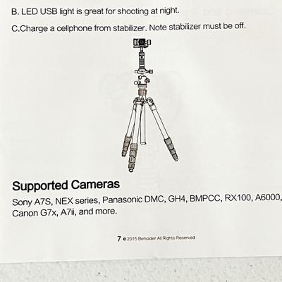 IKAN ~ TRD Beholder MS 1 Camera Stabilization