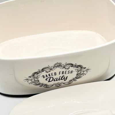 BELLA BUG ~ Porcelain Decorative Bread Box