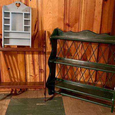 Knick-Knack Display Wall Shelves