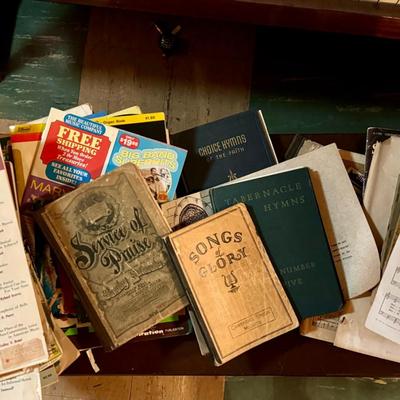 Religious Music Books Lot
