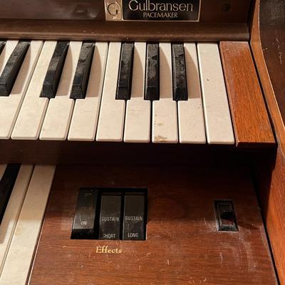 Gulbransen Pacemaker Electronic Organ Lot