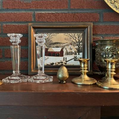 Brass and Misc Items Lot