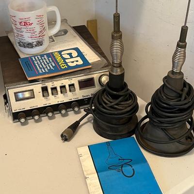 Sears CB Radio and Antennas Lot