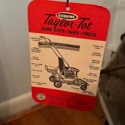 Taylor-Tot Folding Sleeper-Walker-Stroller