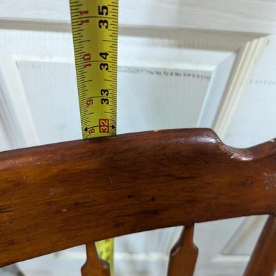 Antique Child's Wooden Chair