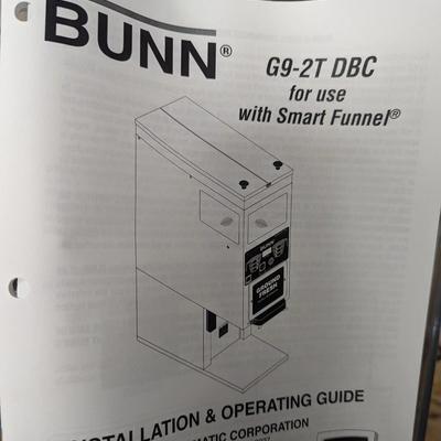 Bunn G9-2T HD Coffee Grinder, 2-Hoppers & Brewer Interface