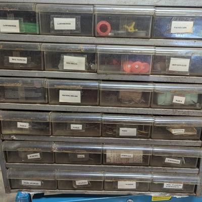 Pigeon Hole Parts Accessories Cabinet