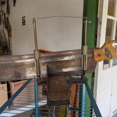 Vintage Stanley Miter Saw