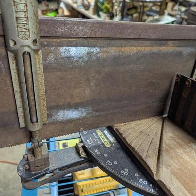 Vintage Stanley Miter Saw