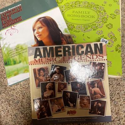 Trio of music books