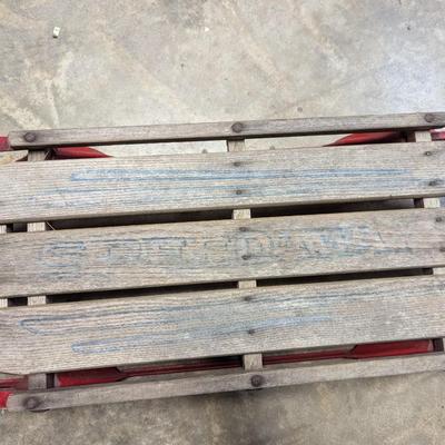 Vintage Wood/Metal Snow Sled