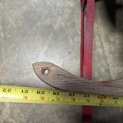 Vintage Wood/Metal Snow Sled