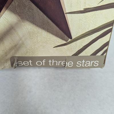 Elements Set Of 3 Metal Stars