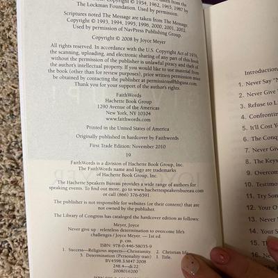 Trio of Joyce Meyer