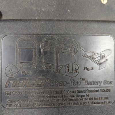 NOCO Shap-Top Marine Battery Box