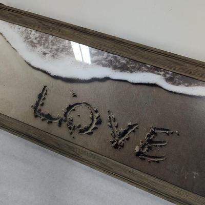 Kirkland's Love Written On The Beach Art