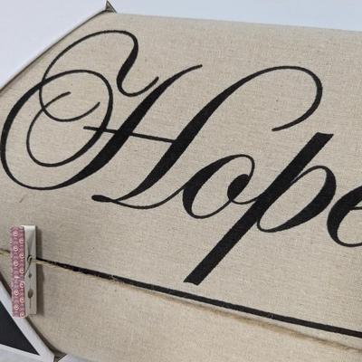 "Hope" Wall Decor