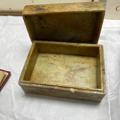2 framed Etchings, vintage books, yearbooks