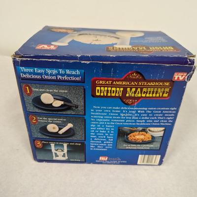 Great American Steakhouse Onion Machine