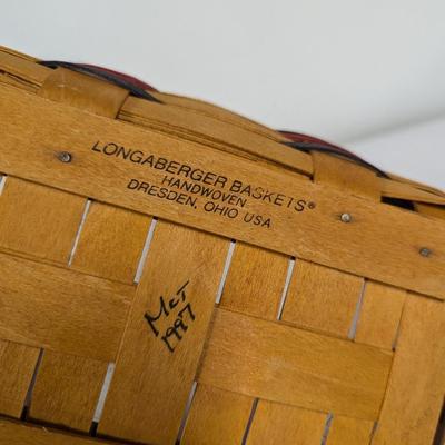 1997 Longaberger Basket Handwoven