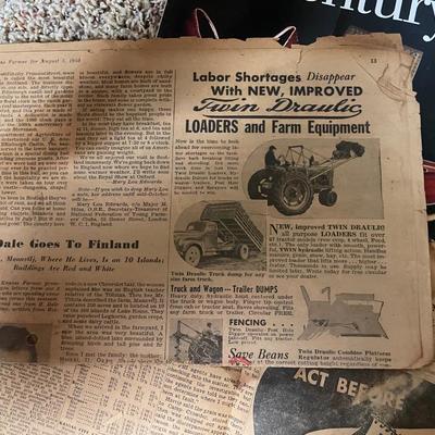 Old newspapers