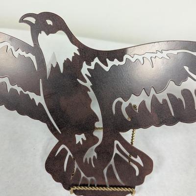 Metal Eagle Wall Decor
