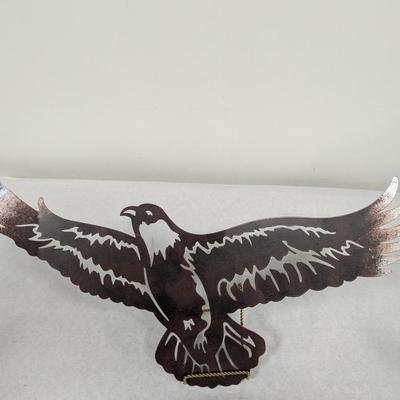 Metal Eagle Wall Decor