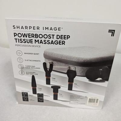 Sharper Image Powerboost Deep Tissue Massager