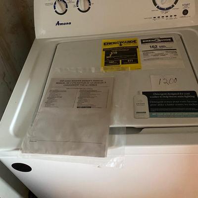 Like New Amana Washing Machine