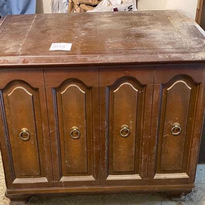 Empty TV Cabinet