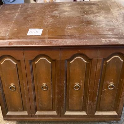 Empty TV Cabinet