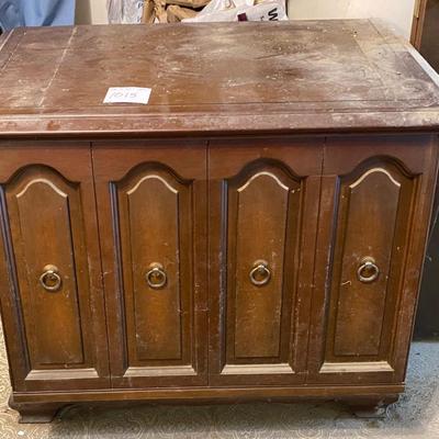 Empty TV Cabinet