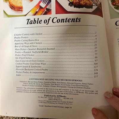 Trio of cookbooks