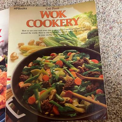 Trio of cookbooks