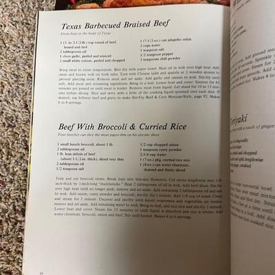 Trio of cookbooks