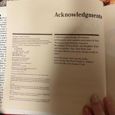Trio of cookbooks