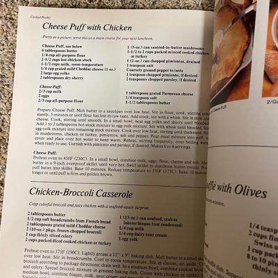 Trio of cookbooks