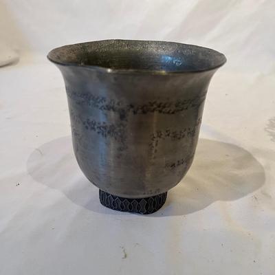 Four Pewter Dishes (O-MG)