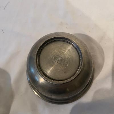 Four Pewter Dishes (O-MG)