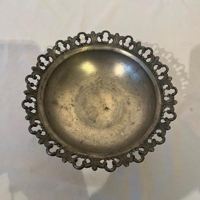 Four Pewter Dishes (O-MG)