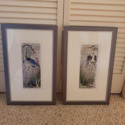 Two Original Etchings by Marsha Heatwole (P-KD)